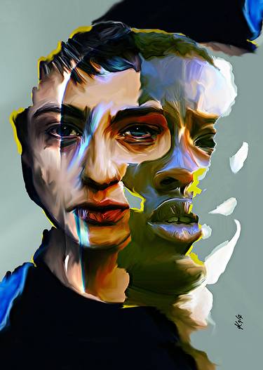 Original Figurative People Digital by Kristina Kale