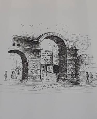 Print of Realism Architecture Drawings by Dorotheos Antoniadis