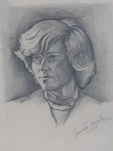 Print of Portrait Drawings by Dorotheos Antoniadis