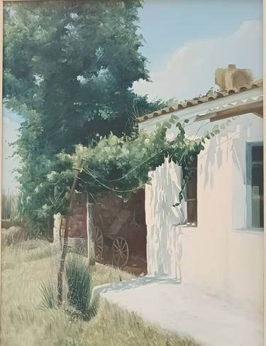 Original Realism Landscape Paintings by Dorotheos Antoniadis