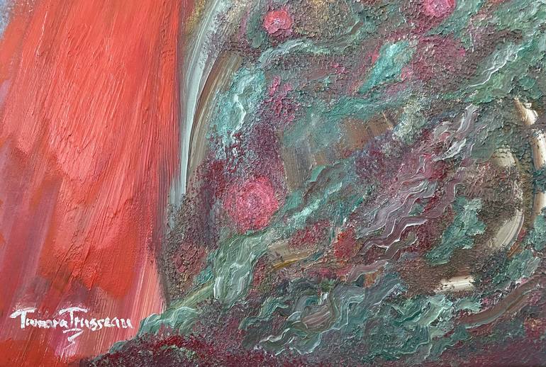 Original Abstract Expressionism Abstract Painting by Tamara Trusseau