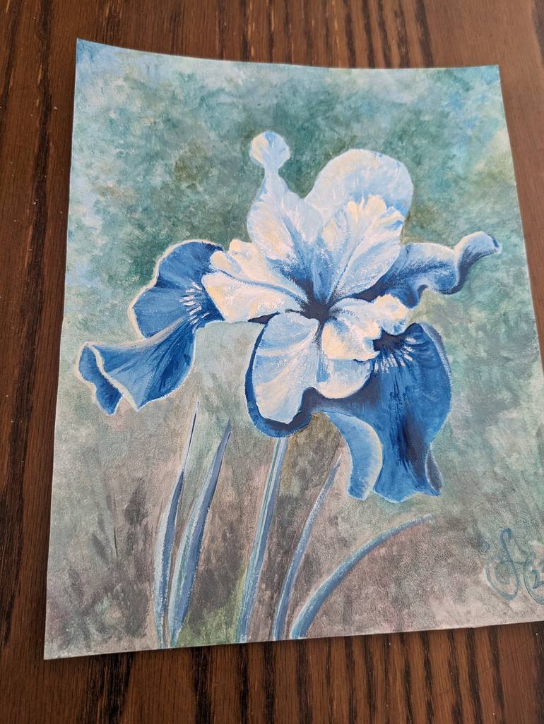 Original Floral Painting by Yulia Zuk