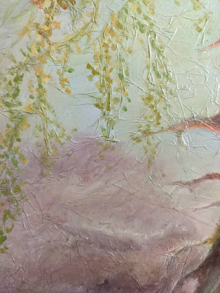 Original Conceptual Landscape Painting by Yulia Zuk