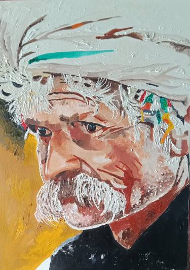 Original Portrait Painting by Hemant Abhyankar