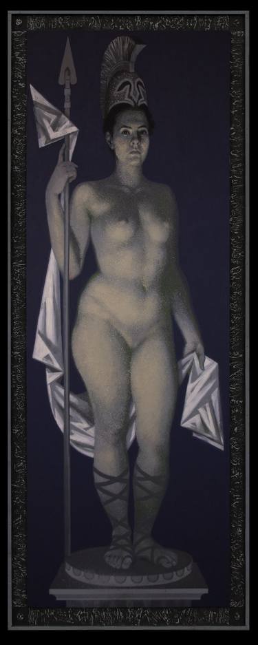 Original Art Deco Nude Paintings by YURIY BORCHUKOV