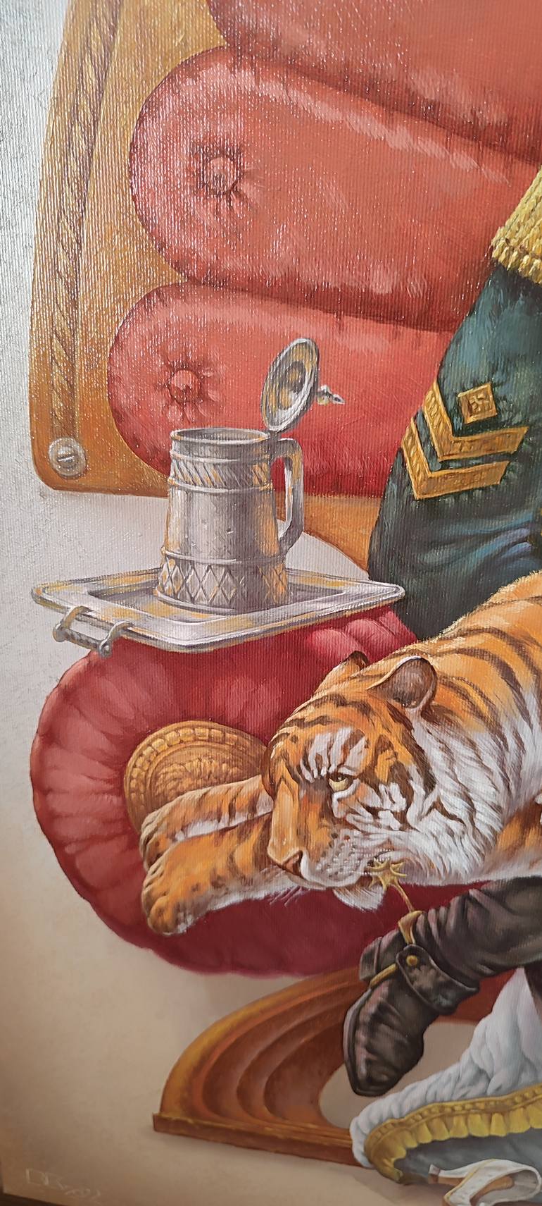 Original Surrealism Fantasy Painting by Valerii Kaplia