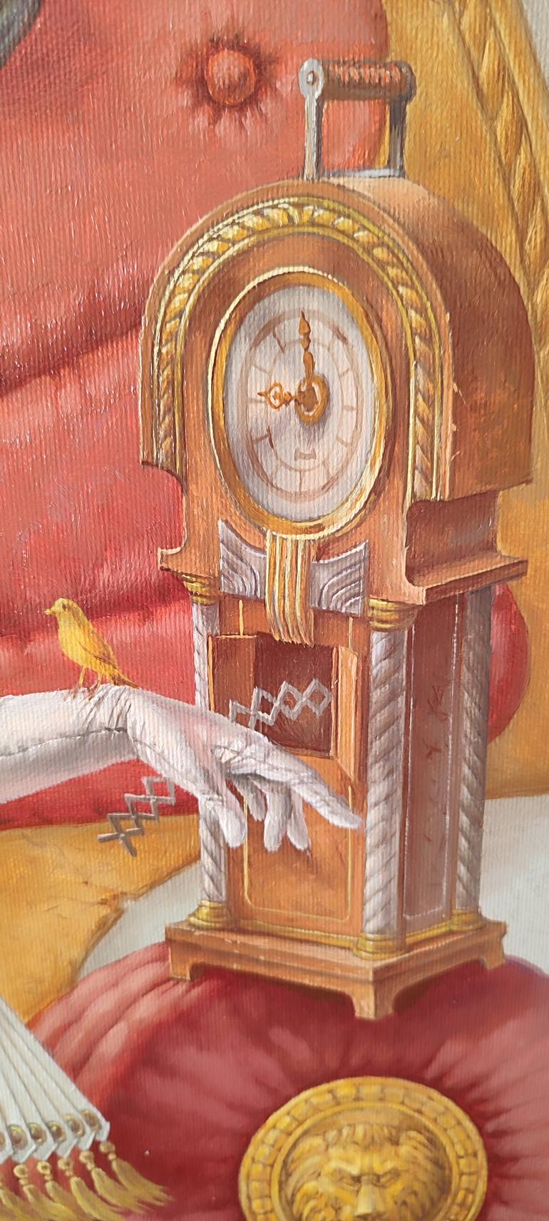 Original Surrealism Fantasy Painting by Valerii Kaplia