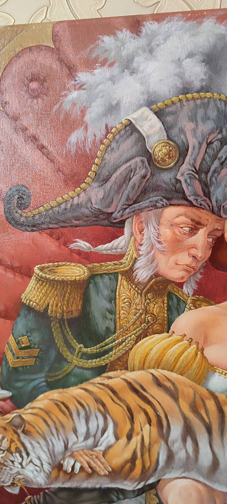 Original Surrealism Fantasy Painting by Valerii Kaplia