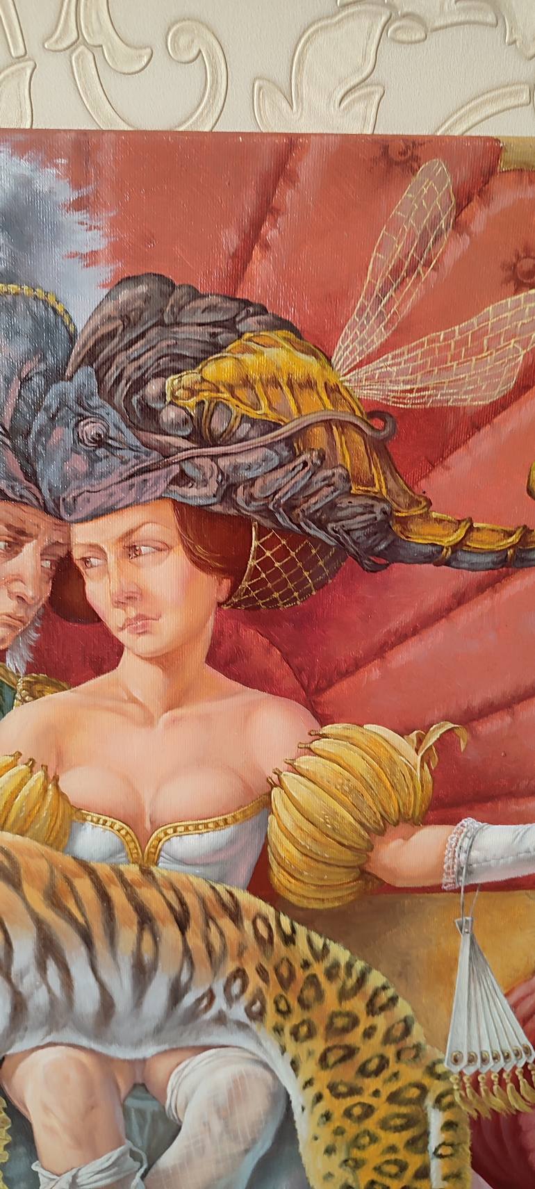 Original Surrealism Fantasy Painting by Valerii Kaplia