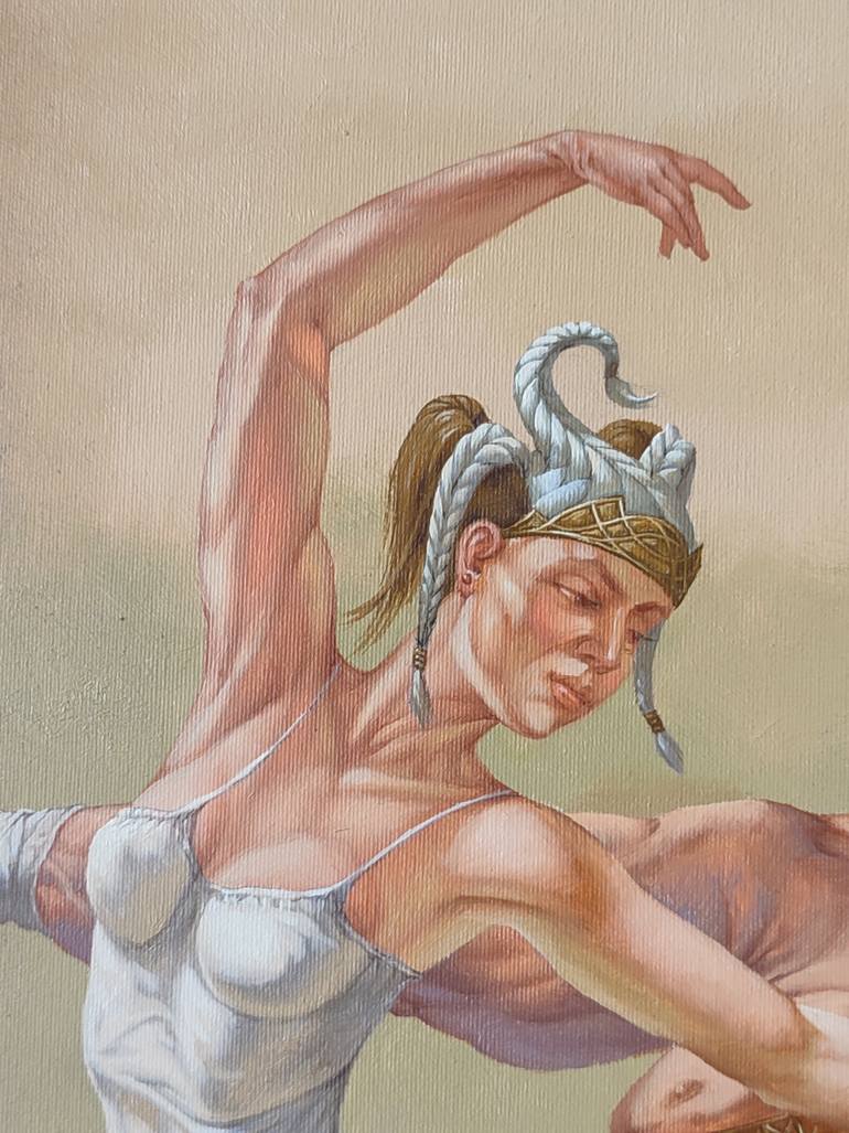 Original Surrealism Fantasy Painting by Valerii Kaplia