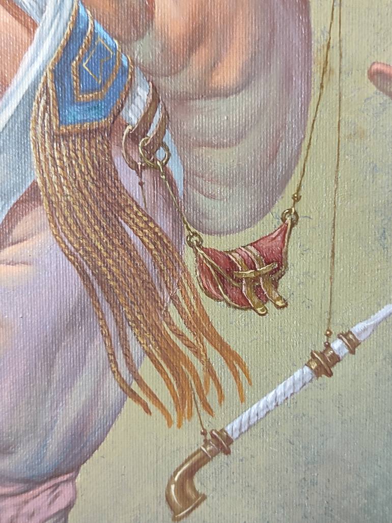 Original Surrealism Fantasy Painting by Valerii Kaplia