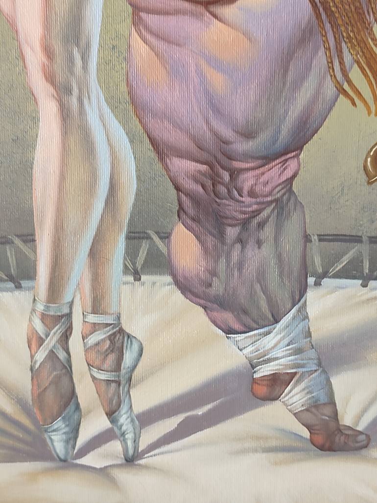 Original Surrealism Fantasy Painting by Valerii Kaplia