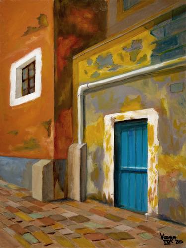 Print of Figurative Places Paintings by Esteban Vega