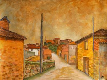 Print of Rural life Paintings by Esteban Vega