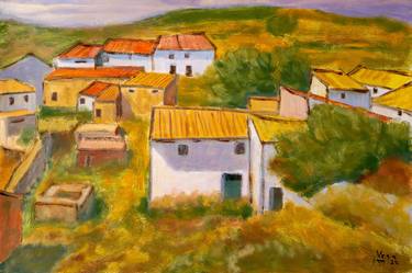 Print of Impressionism Places Paintings by Esteban Vega