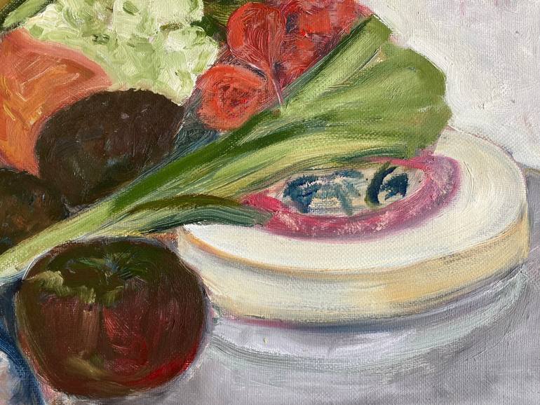 Original Fine Art Cuisine Painting by Artist Dablart