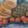 Classic still life performed by old masters is the source of inspiration for the author of this work, as for many contemporary artists.