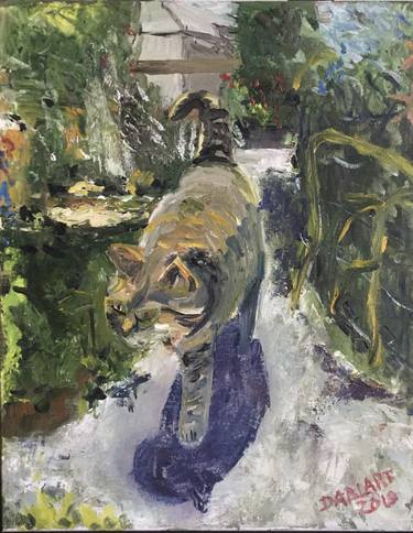 Print of Cats Paintings by Artist Dablart