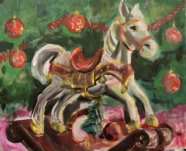 Print of Expressionism Horse Paintings by Artist Dablart