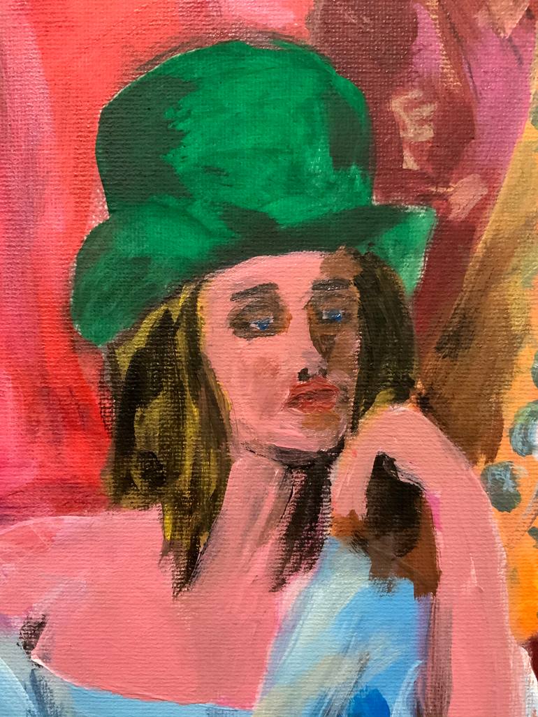 Original Impressionism Pop Culture/Celebrity Painting by Artist Dablart