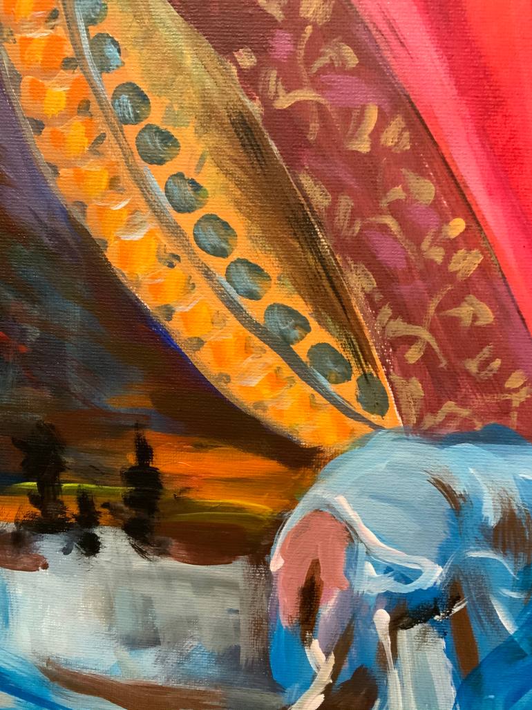 Original Impressionism Pop Culture/Celebrity Painting by Artist Dablart