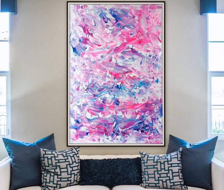 Original Abstract Expressionism Abstract Painting by Kanu Priya Mehtani