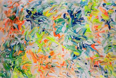 Original Abstract Expressionism Abstract Paintings by Kanu Priya Mehtani
