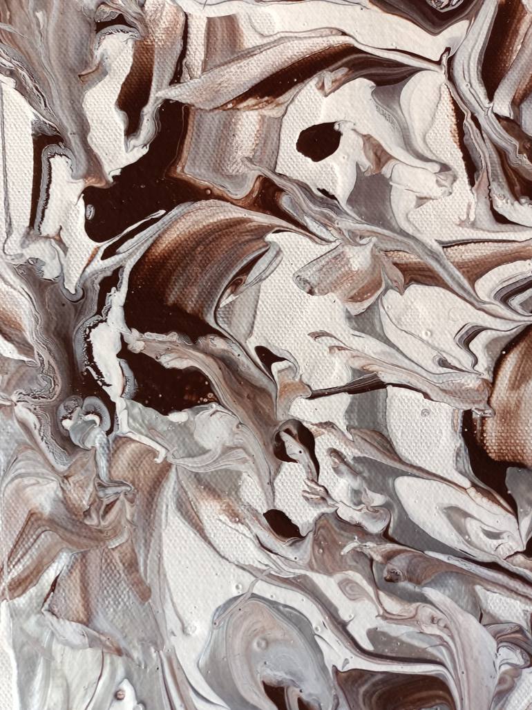 Original Art Deco Abstract Painting by Kanu Priya Mehtani