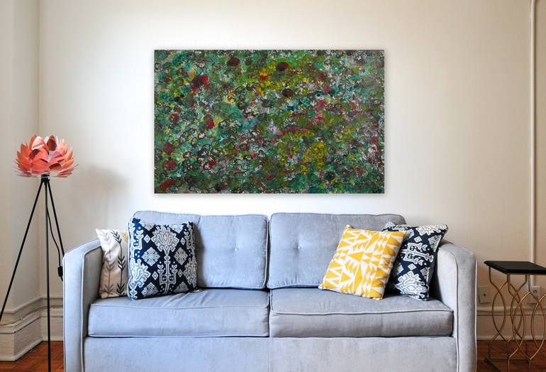 Original Abstract Expressionism Abstract Painting by Kanu Priya Mehtani