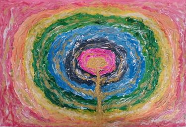 Chakra Tree of Life - CANVAS or PRINT WALL ART