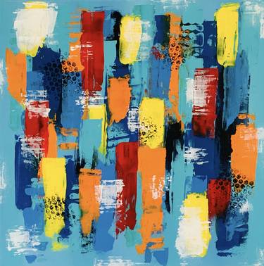 Original Abstract Paintings by Dagmara Dziewiatkowska