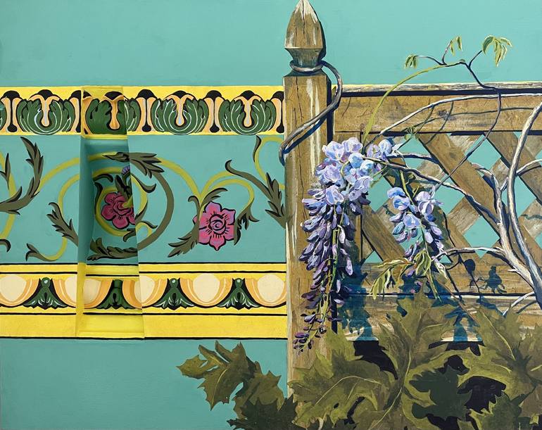 Original Contemporary Botanic Painting by Denise Mumm
