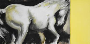 Original Expressionism Horse Paintings by Biljana Jones