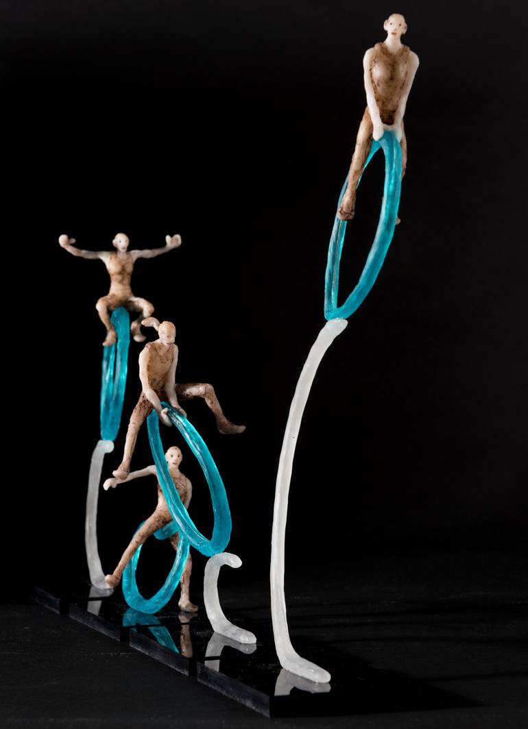 Original Figurative Humor Sculpture by Holly Bennett