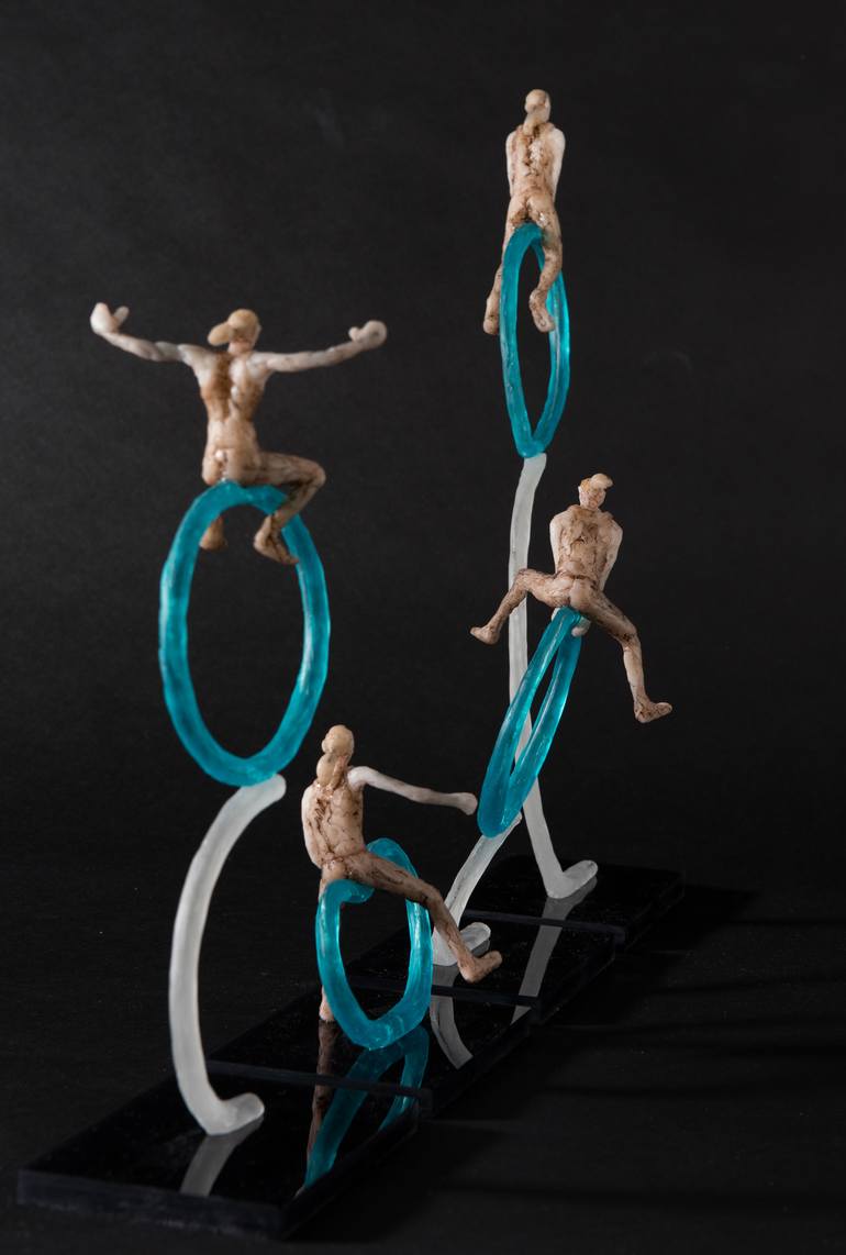 Original Figurative Humor Sculpture by Holly Bennett