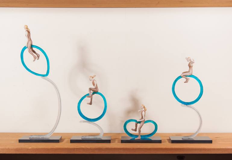 Original Figurative Humor Sculpture by Holly Bennett