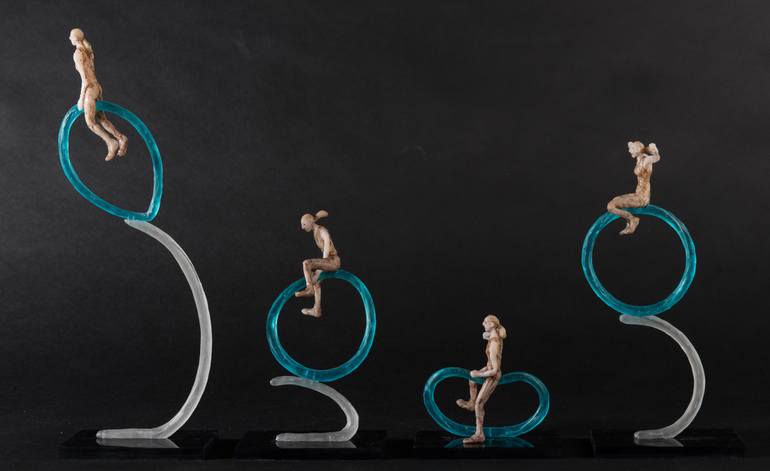 Original Figurative Humor Sculpture by Holly Bennett