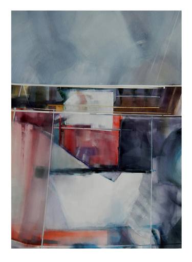 Original Abstract Paintings by Eliane Pouhaer