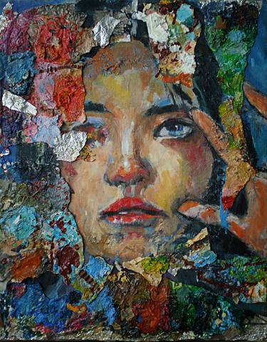 Original Expressionism Portrait Paintings by Hai Nguyen