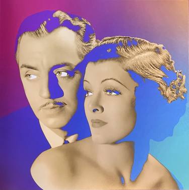 MYRNA LOY AND WILLIAM POWELL - Limited Edition of 20 thumb