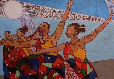 Original Conceptual Culture Paintings by Ngabonziza Bonfils