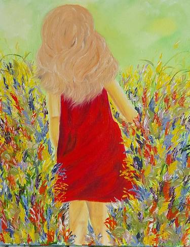 Original Impressionism People Paintings by Nataliia Goloborodko