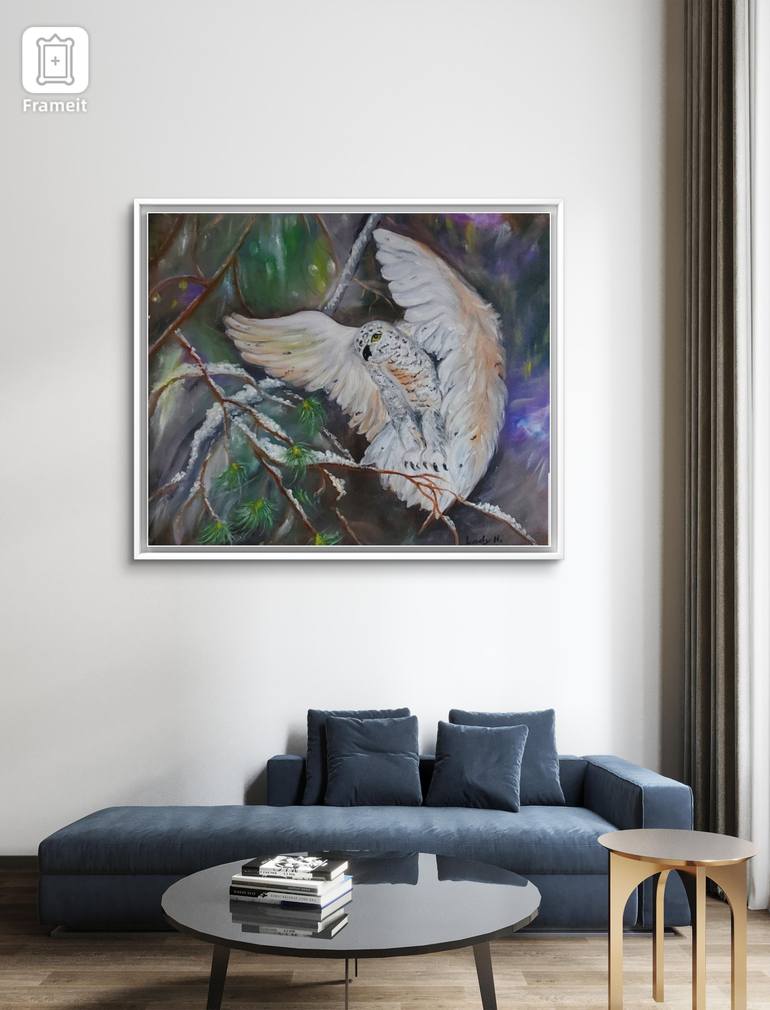 Original Expressionism Landscape Painting by Nataliia Goloborodko