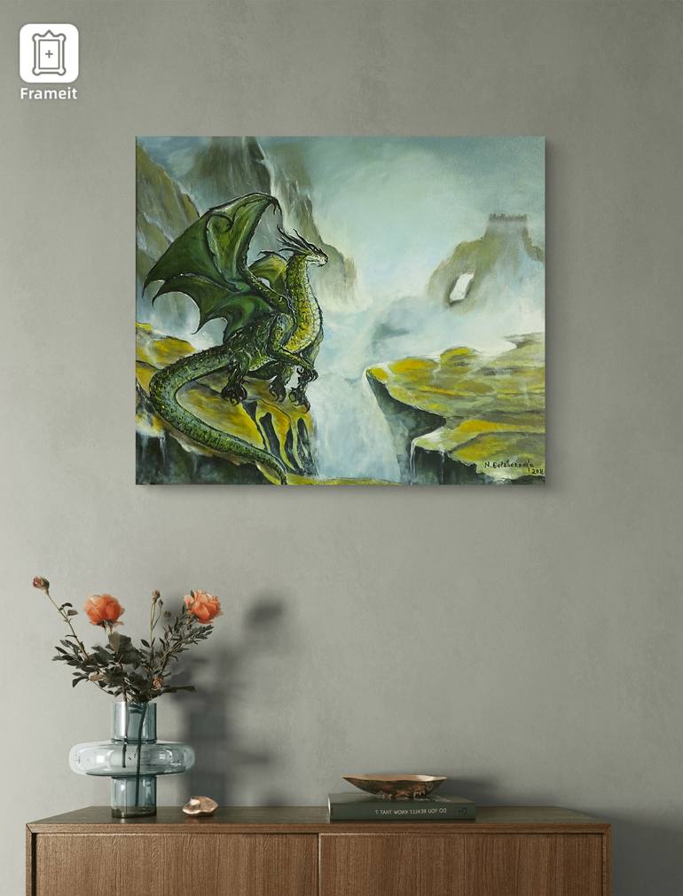 Original Impressionism Landscape Painting by Nataliia Goloborodko