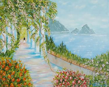 Original Impressionism Seascape Paintings by Nataliia Goloborodko