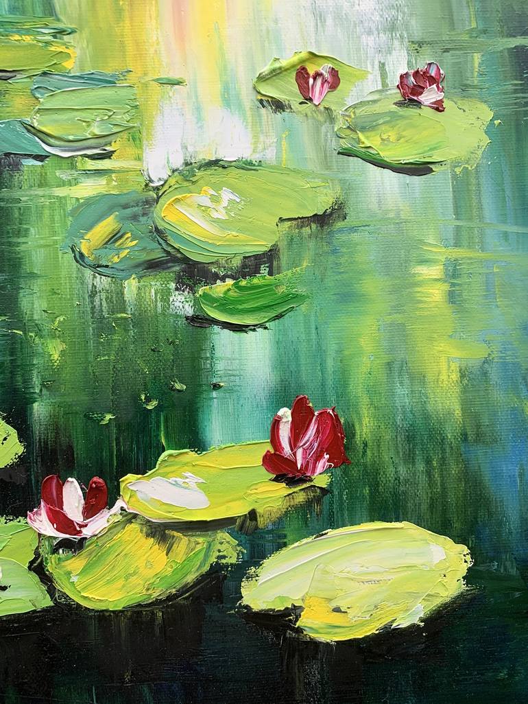 Original Nature Painting by Mari Petrunnik