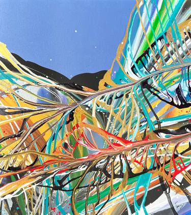 Original Abstract Expressionism Abstract Painting by Terry Kruse
