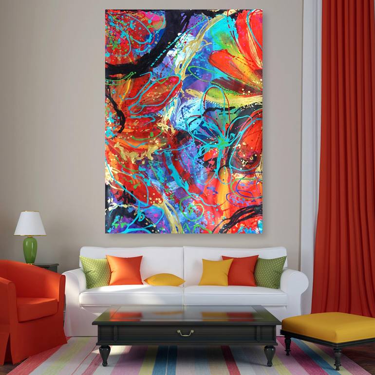 Original Abstract Painting by Terry Kruse
