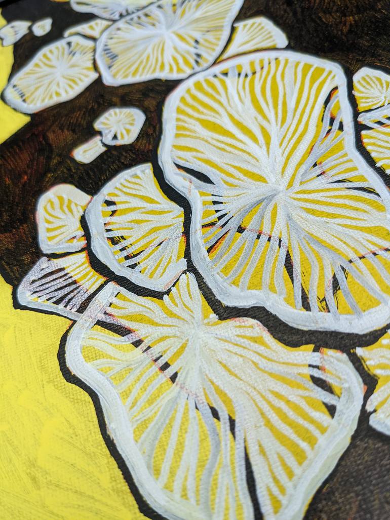 Original Art Deco Abstract Painting by In-Ah Mellor