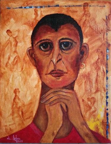 Original People Paintings by Nilofar Ansari